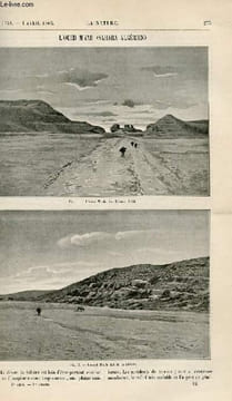 La nature n° 1558 - L'oued M'Zab (sahara algérien) par Lucien Jacquot - Poussières Eoliennes par H. de Parville - Station Météorologique de la ...