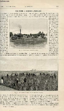 La nature n° 1607 - Une Ferme a semence Américaine - L'aviation et le vol des oiseaux par Ch Dupuy - Les Transports automobiles par Paul Gasnier - ...