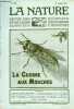 La nature n° 2181 - La guerre aux mouches par Coupin, Les affûts des canons modernes, Les richesses minières des colonies allemandes, Le moteur ...