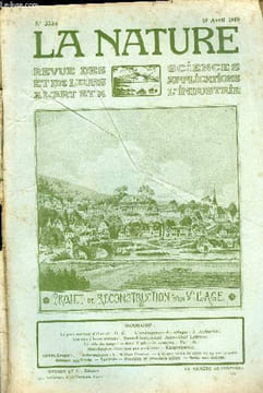 La nature n° 2356 - Le parc national d'Hawaï par D.C, l'aménagement des villages par J. Auburtin, les vols à haute altitude par Jean Abel Lefranc, le ...