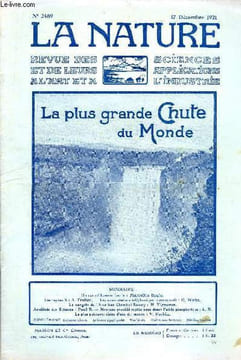 La nature n° 2489 - Un nouvel homme fossile par Marcellin Boule, Les rayons X par A. Troller, Les commutateurs téléphoniques automanuels par E. Weiss, ...