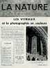 La nature n° 3085 - Les vitraux et la photo en couleurs par Quiévreux, Les Mordves et les Tchérémisses par Lot, Une nouvelle caméra pour télévision ...