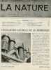 La nature n° 3122 - L'évolution actuelle de la sidérurgie par Stumper, La verrerie (suite) par Lemaire, Un second canal de Suez? par Forbin, Le ...