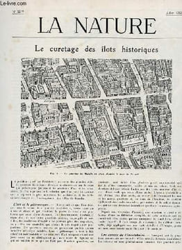 La nature n° 3219 - Le curetage des îlots historiques par Christ, Splendeur et diversité du monde des insectes par Lot, L'atmosphère et la météo par ...