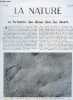 La nature n° 3241 - La formation des dunes dans le désert par Matschinski, La chambre anéchoïque par Brocard, Les groupes sociaux animaux et leur ...