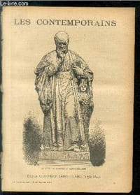 Etienne Geoffrey Saint-Hilaire (1772-1844). LES CONTEMPORAINS N° 441