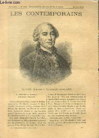 Buffon, écrivain et naturaliste (1707-1788). LES CONTEMPORAINS N° 813