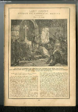 Vies des Saints n° 388 - Saint Eugène, évêque de Carthage, martyr - fête le 13 juillet. Collectif