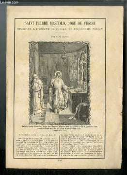 Vies des Saints n° 946 - Saint Pierre Orséolo, doge de Venise, religieux à l'abbaye de Cussan, en Roussillon (928-987) - fête le 10 janvier. Collectif