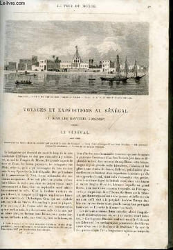 Le tour du monde - nouveau journal des voyages - livraison n°054,055 et 056 - Voyages et expéditions au Sénégal et dans les contrées voisines.. ...