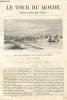 Le tour du monde - nouveau journal des voyages - livraison n°183 et 184 - Une excursion au Canal de Suez par P. Merruau (1862), dessins de Grenet ...