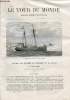 Le tour du monde - nouveau journal des voyages - livraison n°678,679,680 et 681 - Voyage des navires La Germania et la Hansa au pôle Nord ...