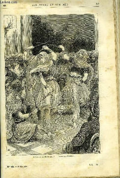 Sur terre et sur mer n° 48 - Voyage du prince de Galles - danse des nautchni, Le prince de Galles dans l'Inde (suite), Voyage du lieutenant Cameron a ...