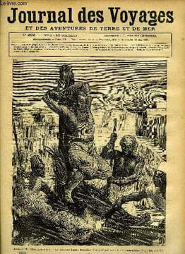 Journal des voyages et des aventures de terre et de mer n° 202 - Actualités géographiques - Le docteur Lens : Supplice d'un juif qui avait tué un ...