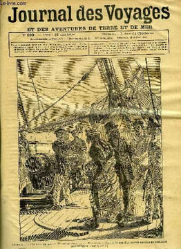 Journal des voyages et des aventures de terre et de mer n° 209 - Arrestation des rois de King's-William-Town et de Nanacru - Le roi et son fils ...