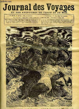 Journal des voyages et des aventures de terre et de mer n° 210 - Exploration de M. Leigh Smith dans les mers polaires - Il frappa un coup violent sur ...