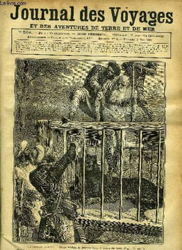 Journal des voyages et des aventures de terre et de mer n° 504 - Un sorcier indien - deux soldats le descendirent a bouts de bras, Au coeur de ...