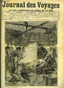 Journal des voyages et des aventures de terre et de mer n° 620 - Voyage au territoire indien de Guyane - l'agonie de Laveau, Aventures extraordinaires ...