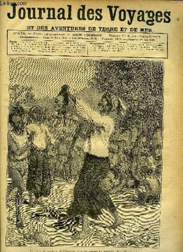 Journal des voyages et des aventures de terre et de mer n° 676 - Le prix du sang - il l'emporte chez lui comme un trophée, Les ravages de la mer, ...