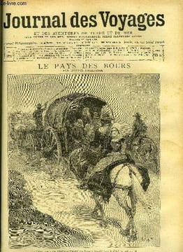 Journal des voyages et des aventures de terre et de mer n° 973 - Le pays des boers par Gervésis-malissol, Sans le sou, XIV, La chasse a l'enfant, Le ...