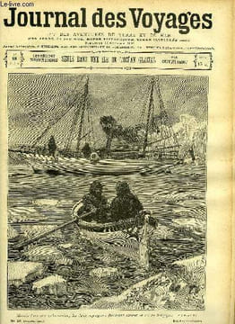 Journal des voyages et des aventures de terre et de mer n° 98 - 2e série - Seuls dans une île de l'Océan glacial par Charles Rabot, Les étrangleurs du ...