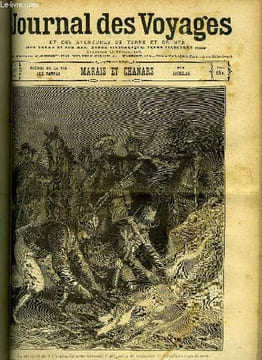Journal des voyages et des aventures de terre et de mer n° 115 - 2e série - Aux pampas : marais et chanars par Hachelle, Les aventures d'une émigrée, ...
