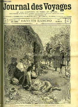 Journal des voyages et des aventures de terre et de mer n° 145 - 2e série - Aux pampas : Dans un rancho par Hachelle, Les fils du bonaparte noir, ...
