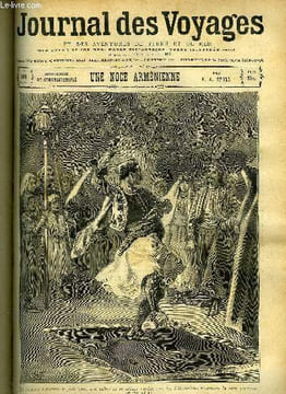 Journal des voyages et des aventures de terre et de mer n° 168 - 2e série - Souvenirs de Constantinople: une noce arménienne par E. A. Spoll, L'enfer ...