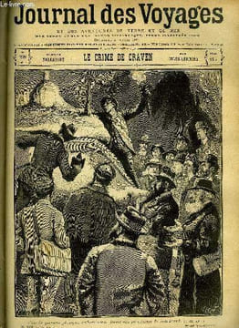 Journal des voyages et des aventures de terre et de mer n° 229 - 2e série - Dans le Yorkshire - le crime de Craven par Jules Lermina, La mission ...