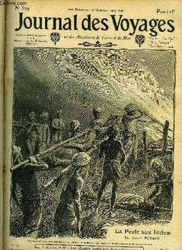 Journal des voyages et des aventures de terre et de mer n° 529 - 2e série - La peste aux indes par Victor Forbin, L'archipel des monstres, VI par ...