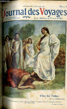 Journal des voyages et des aventures de terre et de mer n° 640 - 2e série - Chez les Todas par Léon Charpentier, Le roi du radium, VII par Paul ...