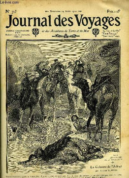 Journal des voyages et des aventures de terre et de mer n° 715 - 2e série - Dans les repaires de la Mauritanie: la colonne de l'Adrar par Auguste ...