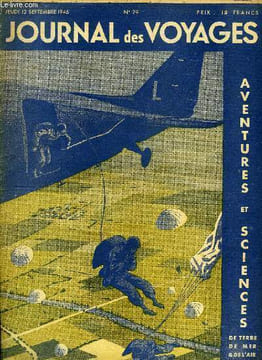 Journal des voyages, aventures et sciences de terre, de mer et de l'air, nouvelle série N°29 - Sauts par Jean Luce, La guerre des microbes par le ...