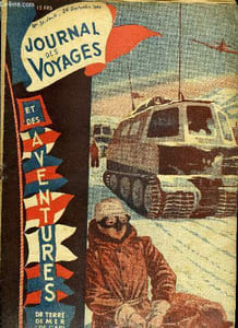 Journal des voyages et des aventures de terre, de mer et de l'air, nouvelle série n° 31 - La guerre des pôles est-elle pour demain par Henri Hennequet, Les 5 statuettes par Guy des Cars, Le canoe français utilisé par les anglais par A. de Gobart