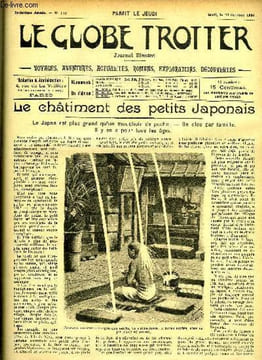 Le globe trotter n° 142 - Le châtiment des petits japonais - le Japon est plus grand qu'un mouchoir de poche, Jacques Rodier, chapitre III par G. de ...