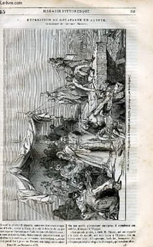 LE MAGASIN PITTORESQUE - Livraison n°045 - Expédition de Bonaparte en Egypte - commission et institut d'Egypte.. Cazeaux Euryale et Charton Edouard.