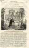 LE MAGASIN PITTORESQUE - Livraison n&deg;35 - Monument en l'honneur d'Ingres &agrave; Montauban.. CHARTON EDOUARD.