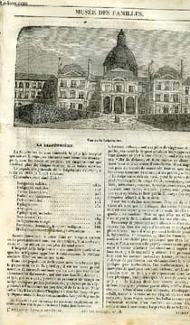 Le musée des familles - lecture du soir - 1ère série - livraison n°07 - La Salpêtrière.. COLLECTIF.