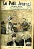 LE PETIT JOURNAL - supplément illustré numéro 7 - DEVANT LA JUSTICE (LE SCANDALE DE TOULON), gravure par H. Meyer et F. Méaulle.. COLLECTIF