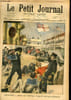 LE PETIT JOURNAL - suppl&eacute;ment illustr&eacute; num&eacute;ro 576 - EXPLOSION A BORD DU NAVIRE ANGLAIS ROYAL-SOVEREIGN - ECRASE ET BRULE PAR UNE AUTOMOBILE. COLLECTIF