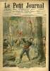 LE PETIT JOURNAL - supplément illustré numéro 844 - TABLEAUX D'HIVER: LE TRAVAIL DANS LES BOIS - VOYAGE DE L'EMIR D'AFGHANISTAN DANS L'INDE: L'ARRIVEE ...