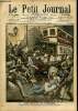 LE PETIT JOURNAL - supplément illustré numéro 863 -LES MEFAITS DE L'AUTOBUS: UN FIACRE ECRASE, RUE D'AMSTERDAM - LES FABRICANTS DE BOMBES: EXPLOSION ...