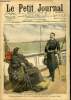 LE PETIT JOURNAL - supplément illustré numéro 873 - UNE ENTREVUE SENSATIONNELLE: L'EMPEREUR D'ALLEMAGNE REND VISITE A L'EX-IMPERATRICE EUGENIE A BORD ...