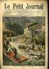 LE PETIT JOURNAL - supplément illustré numéro 882 - LES FLEAUX DES CAMPAGNES: L'INONDATION - L'INCENDIE. COLLECTIF
