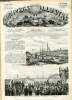 L'UNIVERS ILLUSTRE - CINQUIEME ANNEE N&deg; 229 Inauguration du chemin de fer de Nantes &agrave; Lorent, le 21 Septembre 1862. COLLECTIF