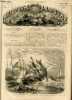 L'UNIVERS ILLUSTRE - SEPTIEME ANNEE N° 342 - Combat naval entre l'Alabama et le Kearseage, en vue de Cherbourg (19 juin 1864).. COLLECTIF