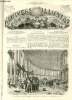 L'UNIVERS ILLUSTRE- NEUVIEME ANNEE N° 585 Etat actuel des travaux du palais de l'exposition universelle de 1867. COLLECTIF