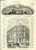 L'UNIVERS ILLUSTRE- NEUVIEME ANNEE N° 587 Nouveau théâtre du Vaudeville, devant être érigée= à l'angle du boulevard des capucines et de la rue de la ...