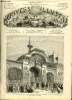 L'UNIVERS ILLUSTRE - VINGT ET UNIEME ANNEE N° 1216 Exposition Universelle - façade de la section suisse, dans l'avenue internationale du palais du ...