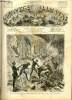 L'UNIVERS ILLUSTRE - VINGT ET UNIEME ANNEE N° 1224 Nouvelle Calédonie, colons massacrés par les canaques, à Bouloupari (d'après un croquis de ...